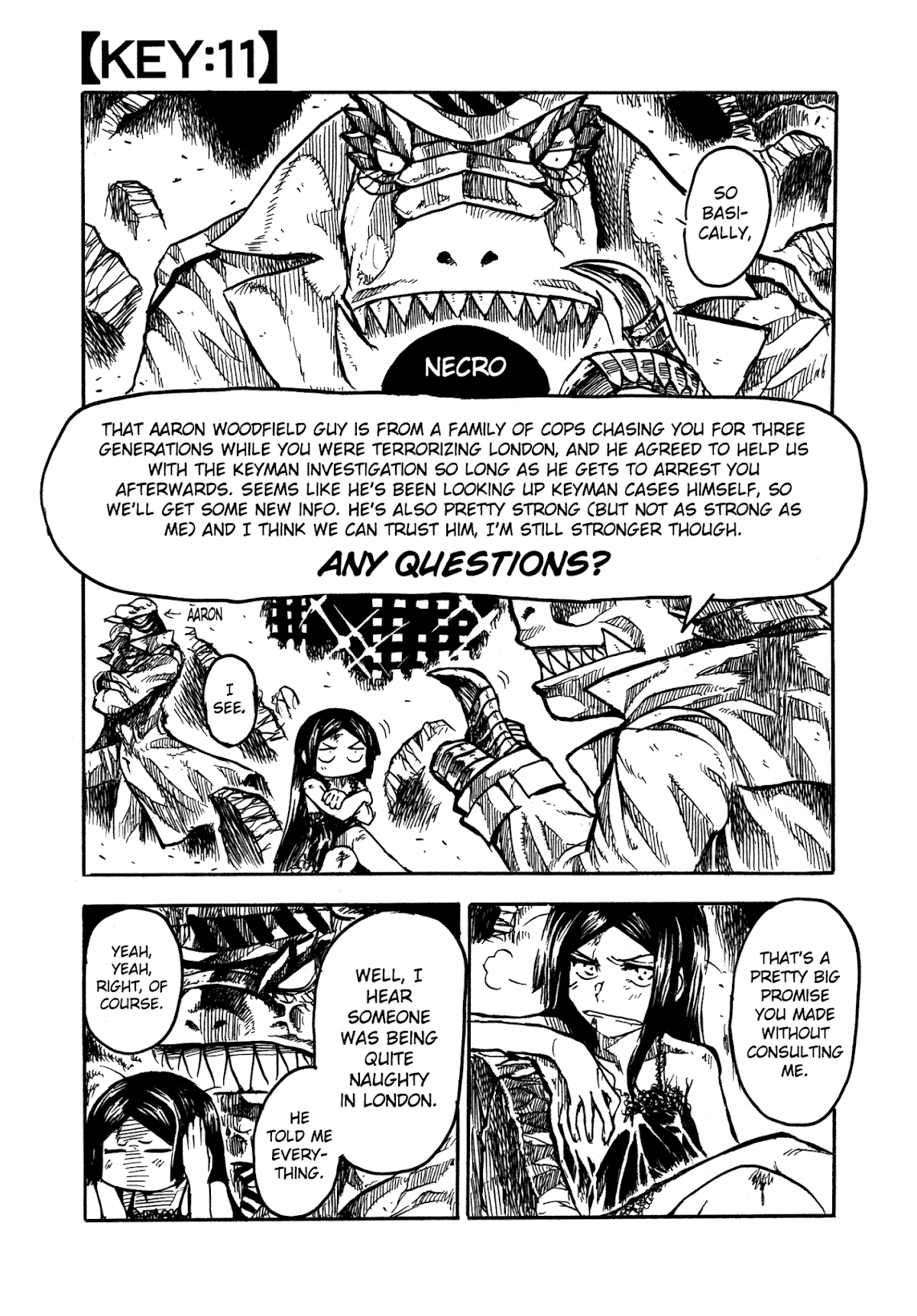 Keyman - The Hand of Judgement Chapter 11 page 1 - Chapter 11: Destroy