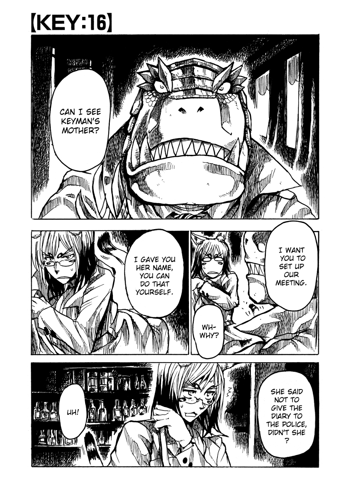 Keyman - The Hand of Judgement Chapter 16 page 1 - Chapter 16: Lost