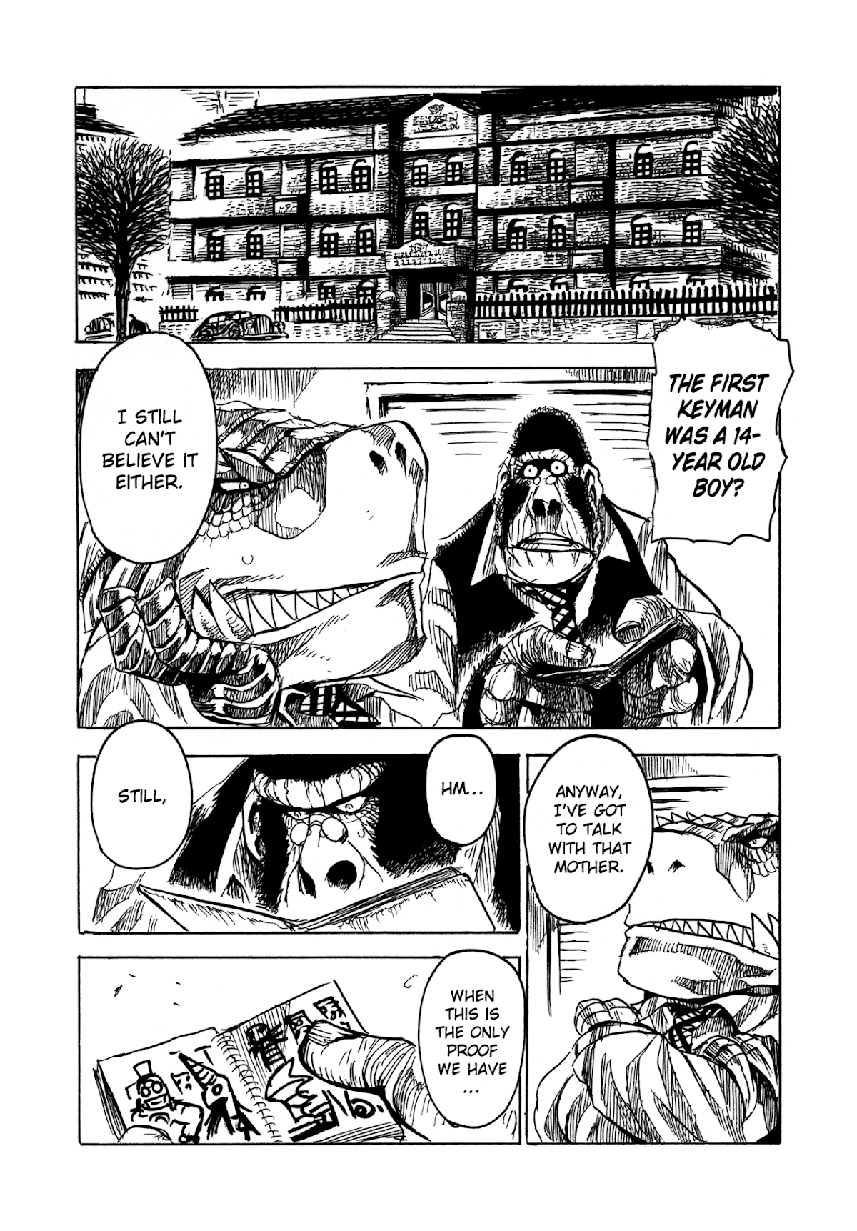 Keyman - The Hand of Judgement Chapter 16 page 4 - Chapter 16: Lost