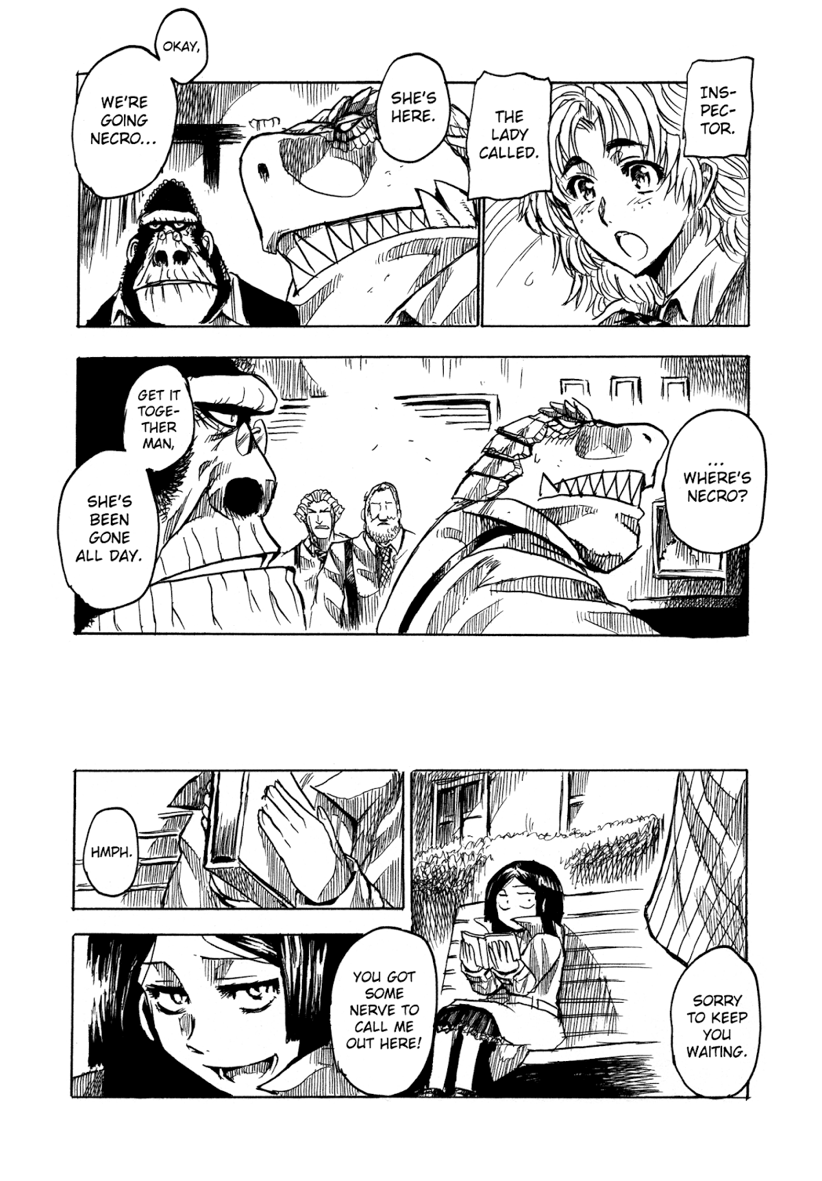 Keyman - The Hand of Judgement Chapter 16 page 7 - Chapter 16: Lost