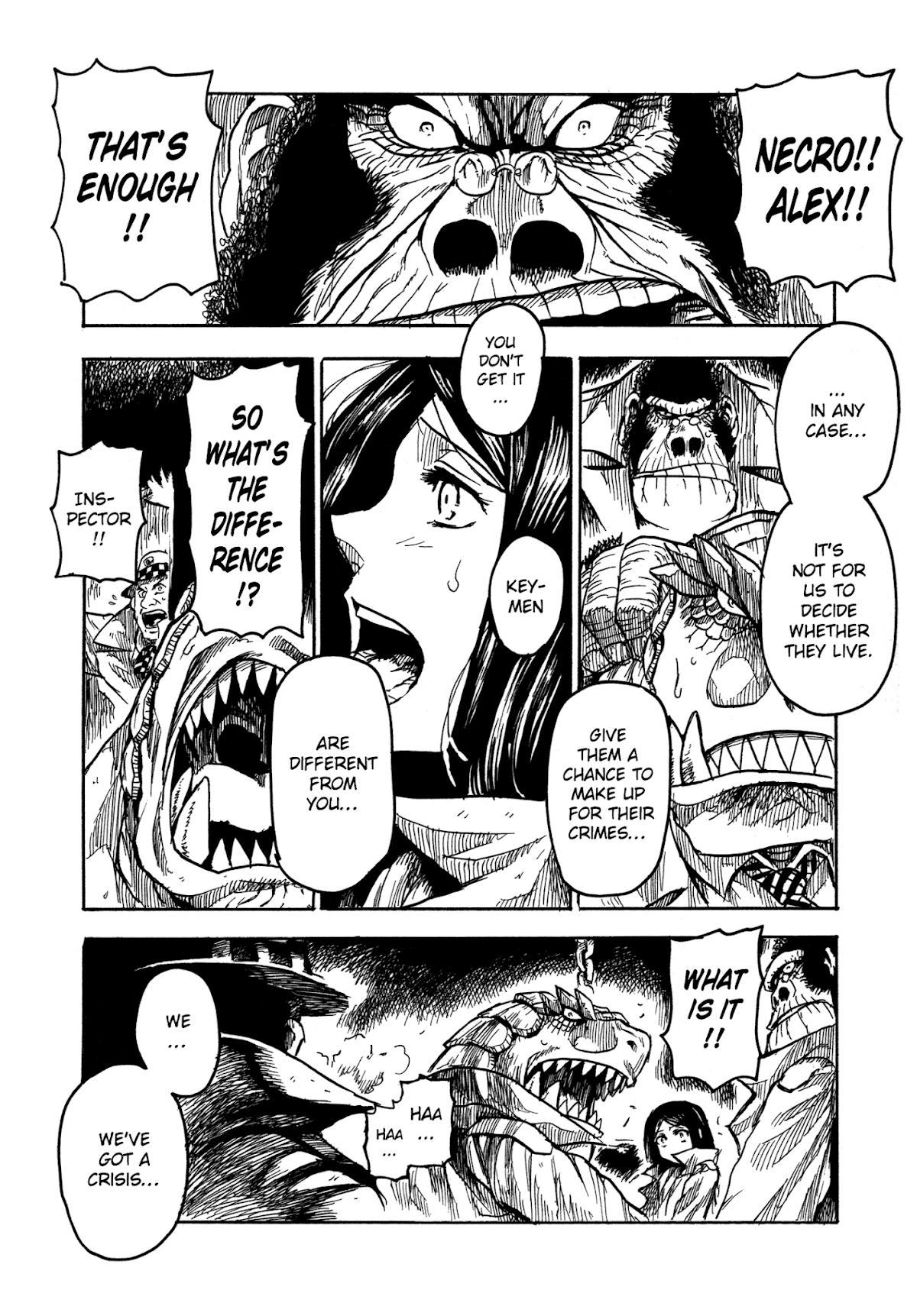 Keyman - The Hand of Judgement Chapter 18 page 22 - Chapter 18: Enmity
