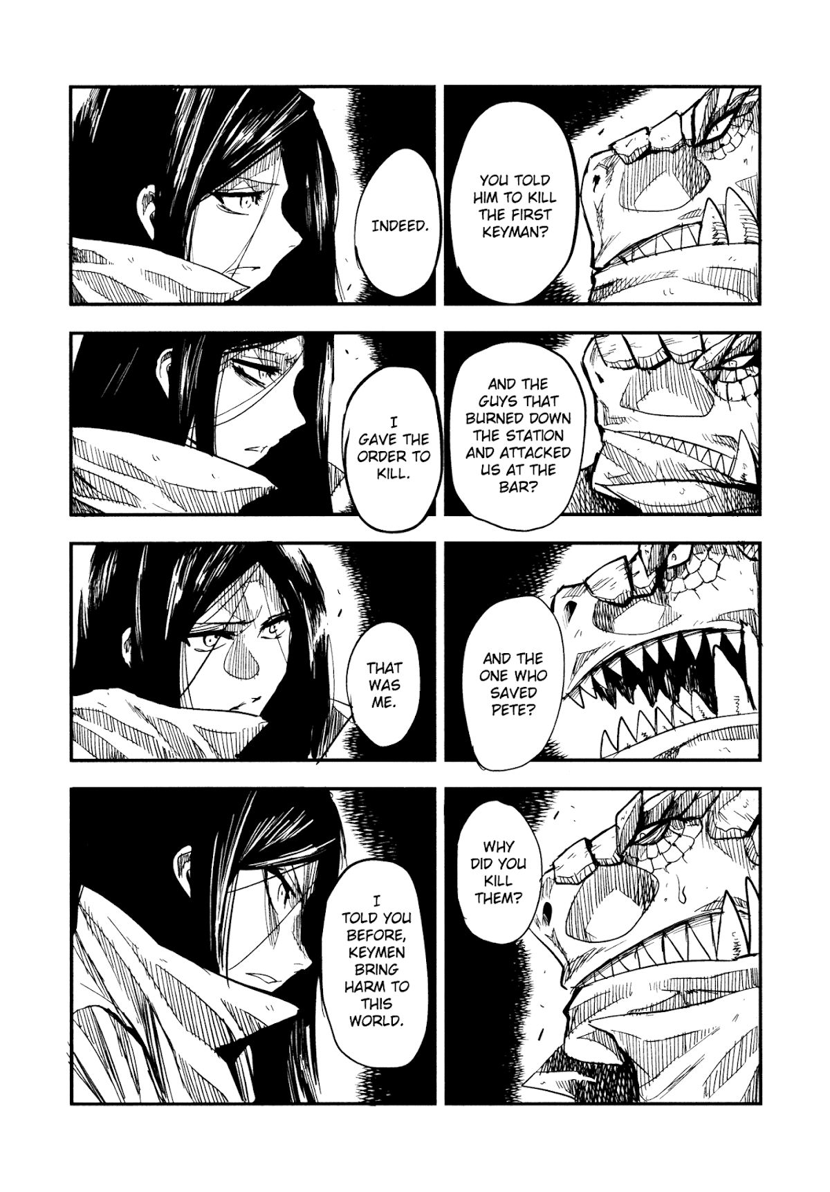 Keyman - The Hand of Judgement Chapter 24 page 13 - Chapter 24: Separation