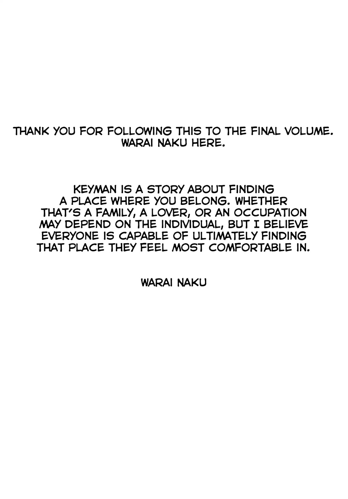 Keyman - The Hand of Judgement Chapter 65 page 18 - Chapter 65: Extra Story - Epilogue: After Time