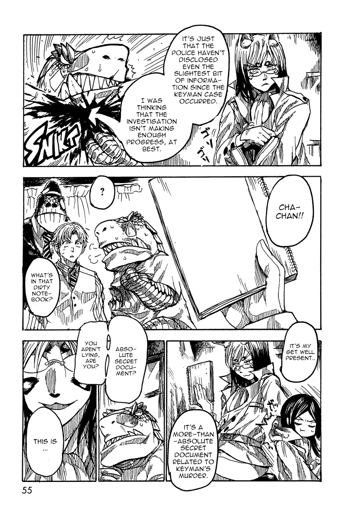 Keyman - The Hand of Judgement Chapter 7 page 15 - Chapter 7: Lynx