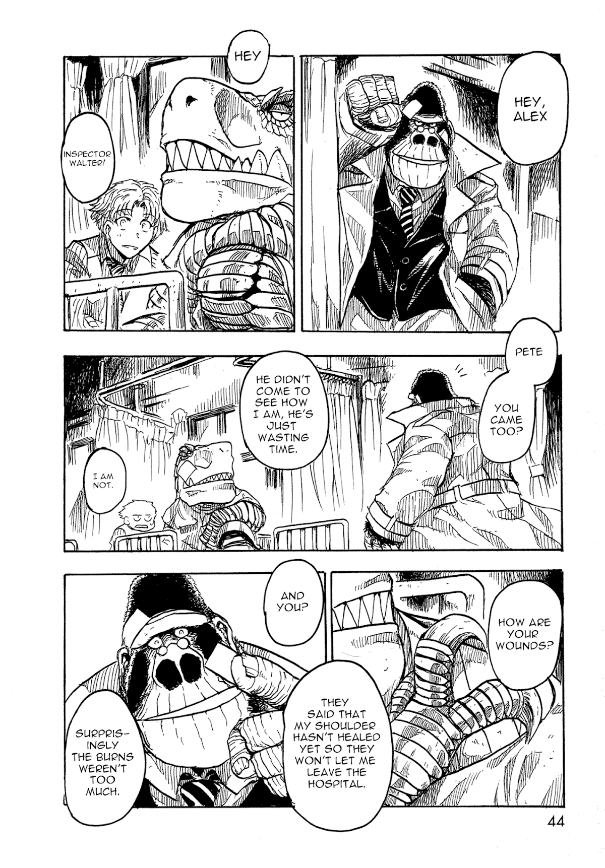 Keyman - The Hand of Judgement Chapter 7 page 4 - Chapter 7: Lynx