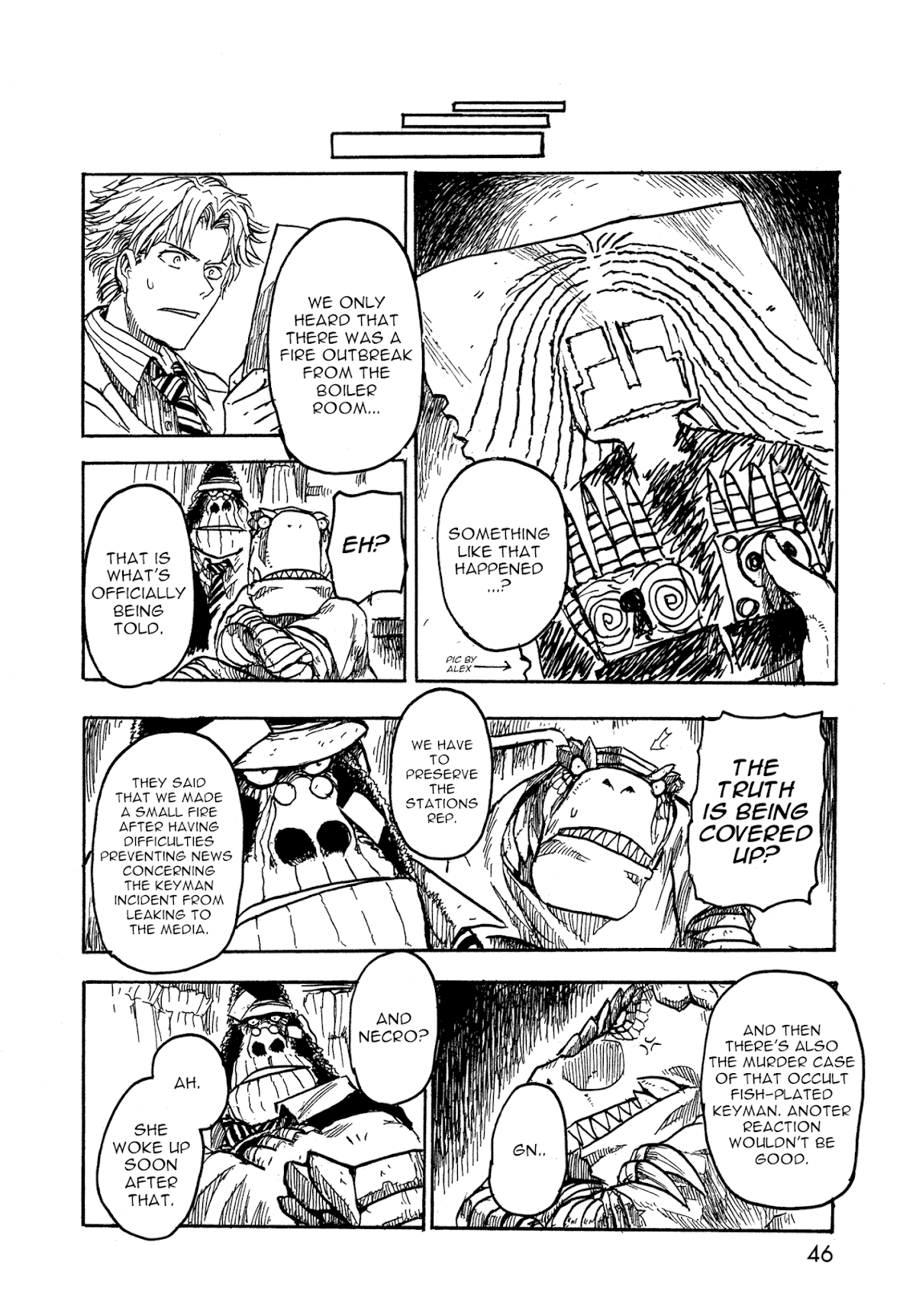 Keyman - The Hand of Judgement Chapter 7 page 6 - Chapter 7: Lynx