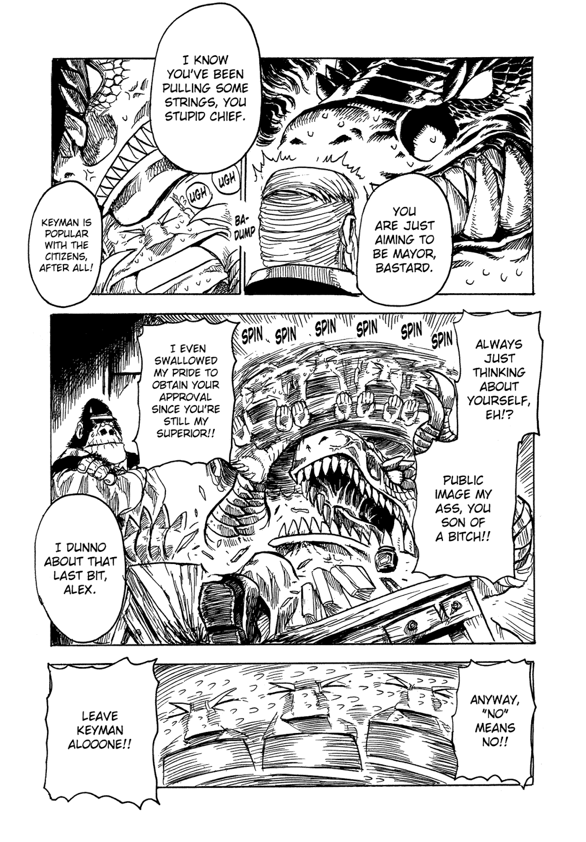Keyman - The Hand of Judgement Chapter 8 page 10 - Chapter 8: Bird