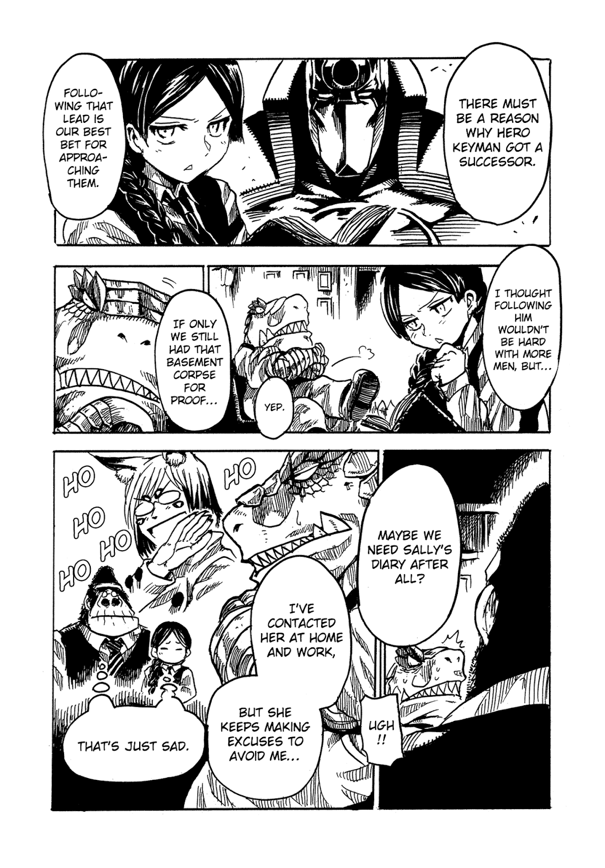 Keyman - The Hand of Judgement Chapter 8 page 12 - Chapter 8: Bird