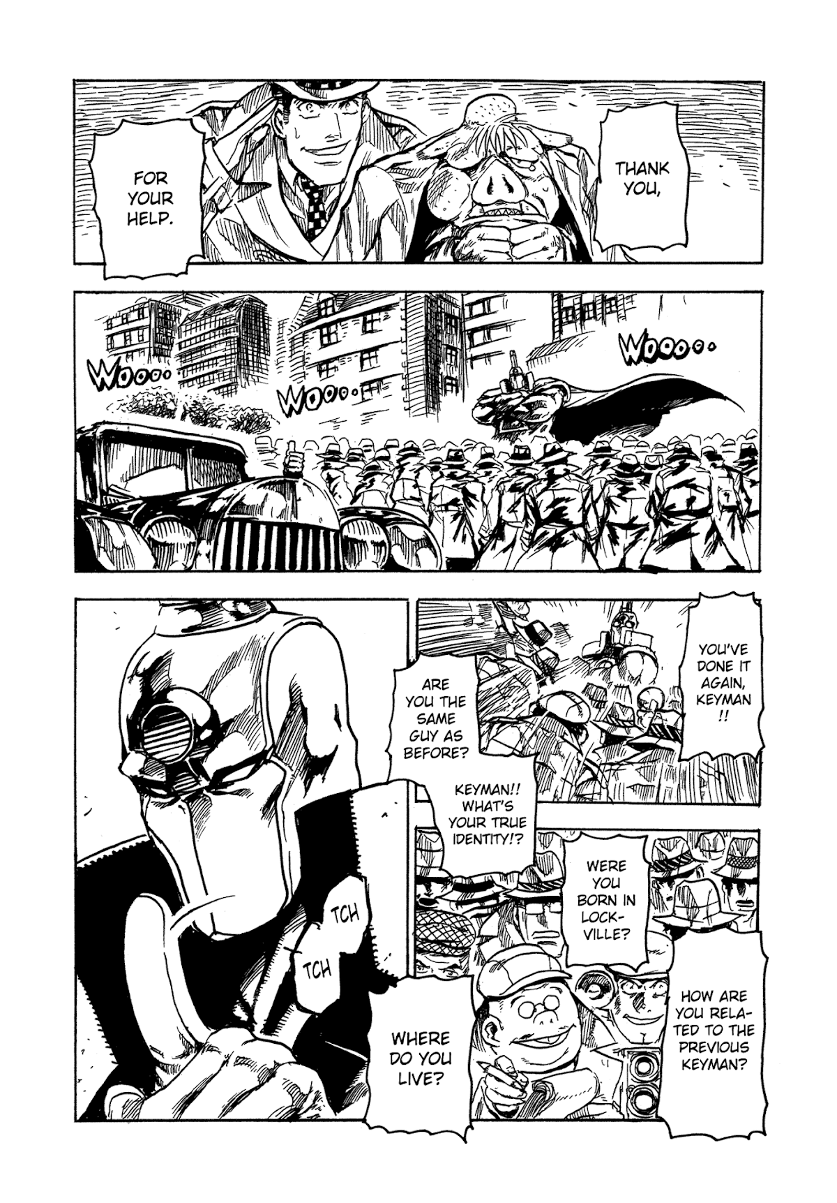 Keyman - The Hand of Judgement Chapter 8 page 6 - Chapter 8: Bird