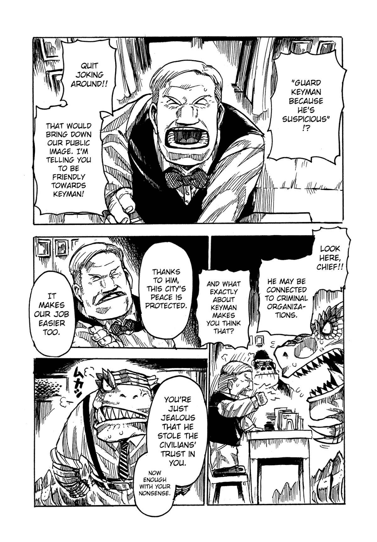 Keyman - The Hand of Judgement Chapter 8 page 8 - Chapter 8: Bird