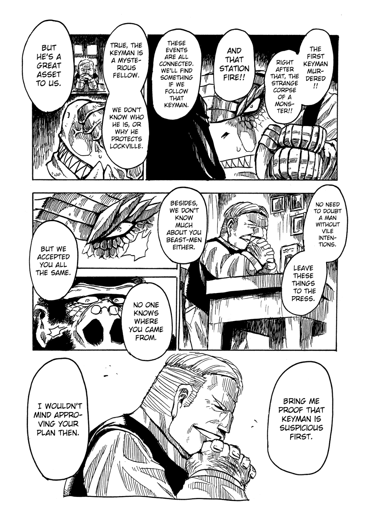 Keyman - The Hand of Judgement Chapter 8 page 9 - Chapter 8: Bird