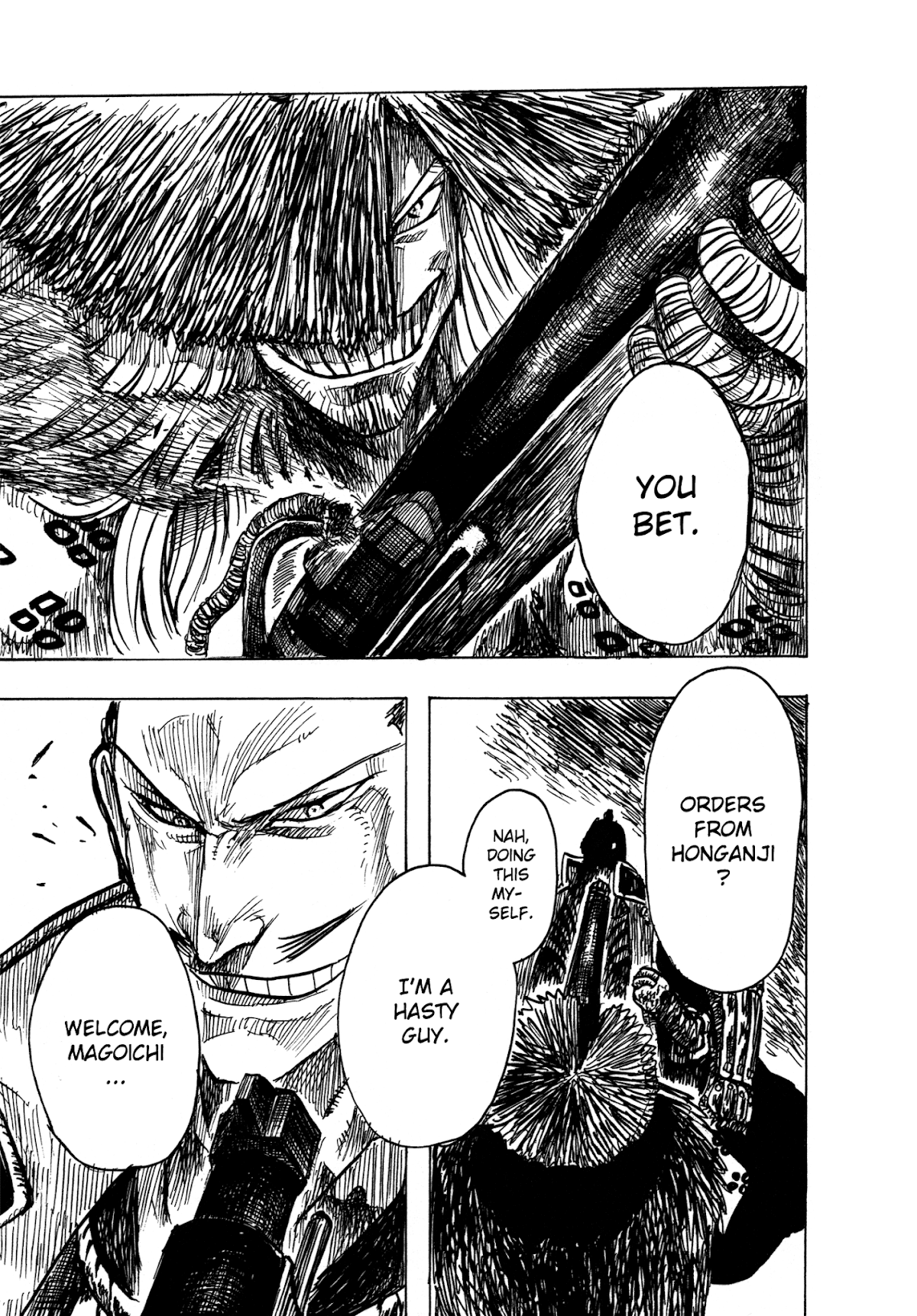 Keyman - The Hand of Judgement Chapter 9.6 page 37 - Chapter 9.6: Magoichi Goes to War