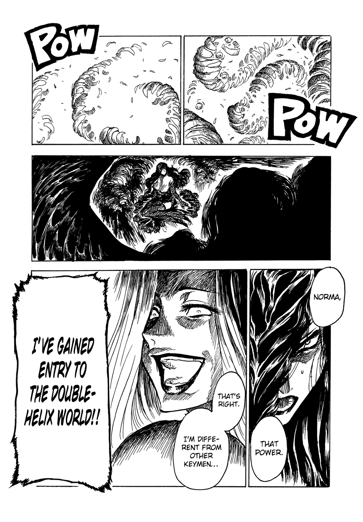 Keyman - The Hand of Judgement Chapter 9 page 34 - Chapter 9: Beast