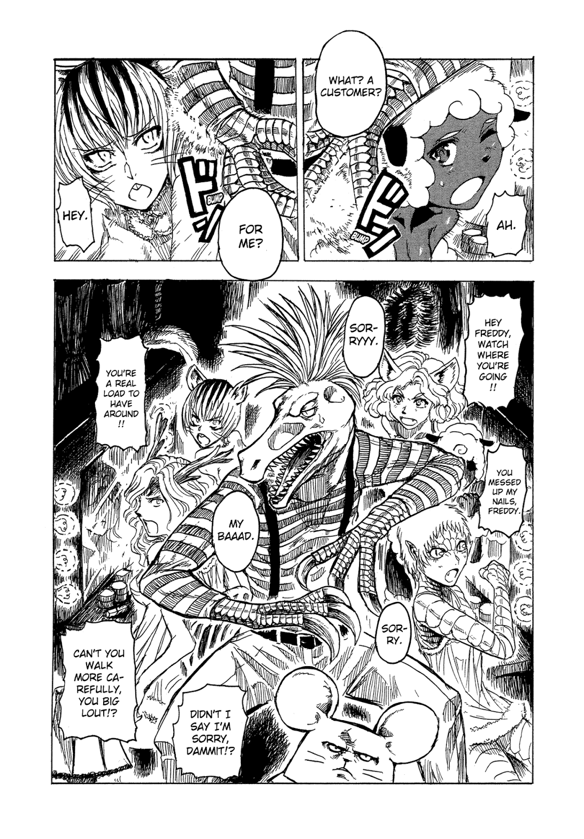 Keyman - The Hand of Judgement Chapter 9 page 4 - Chapter 9: Beast