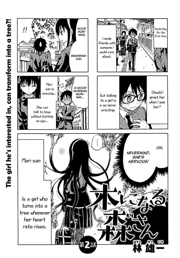 Ki ni Naru Mori-san Chapter 2 page 2 - Chapter 2