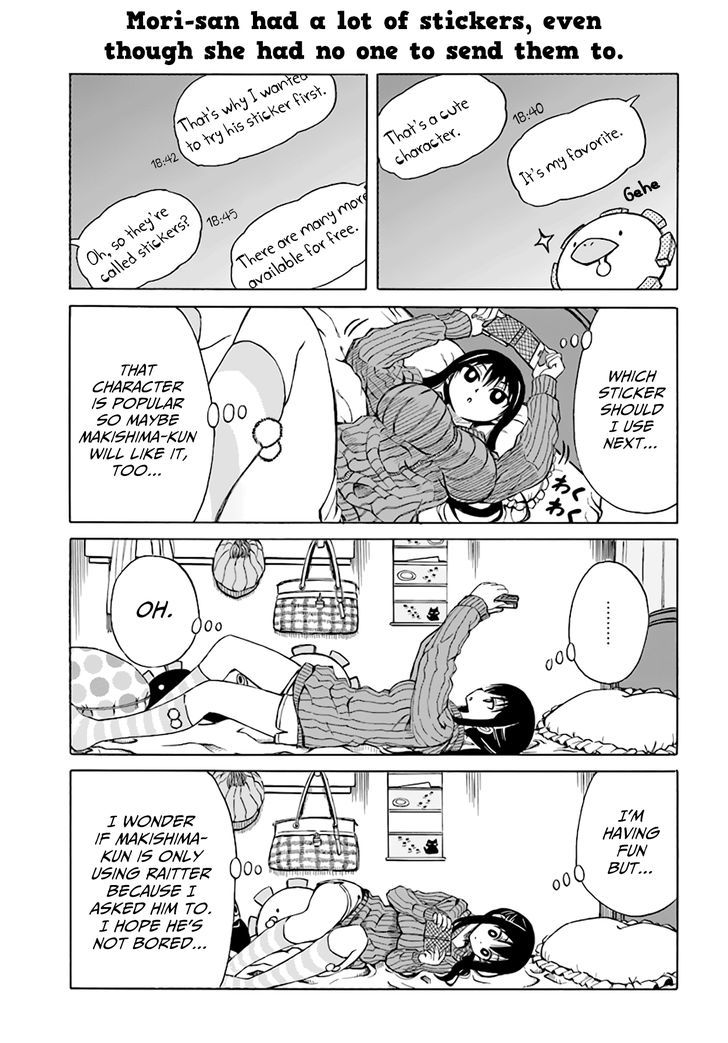 Ki ni Naru Mori-san Chapter 6 page 8 - Chapter 6
