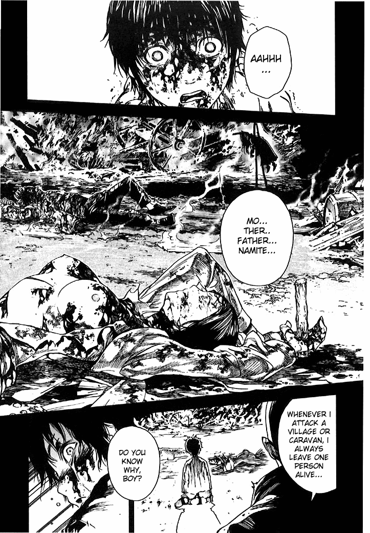 Kiba no Tabishounin - The Arms Peddler Chapter 1 page 14 - Chapter 1: Travelling Arms Dealer
