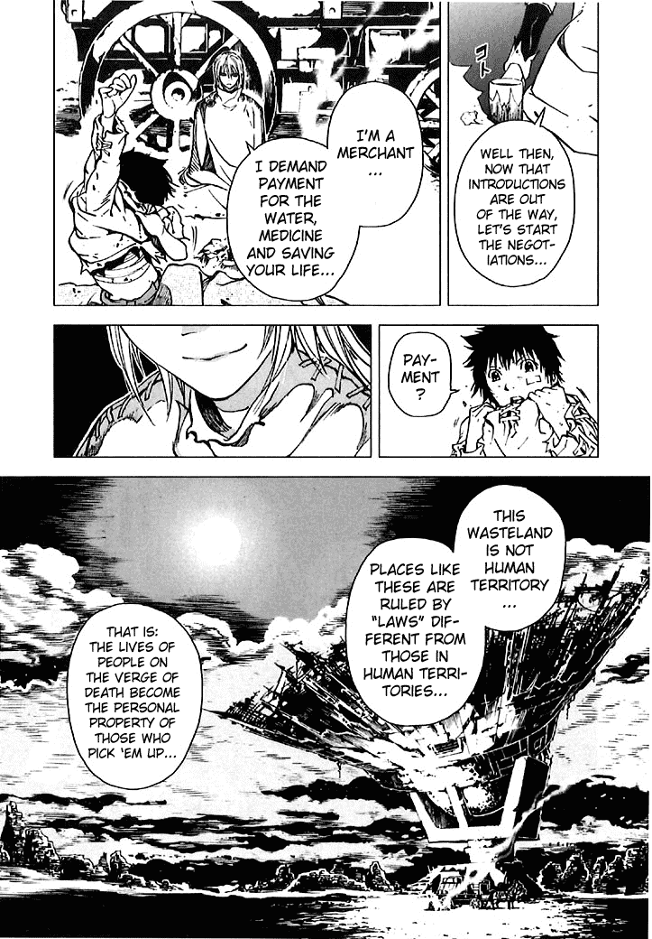 Kiba no Tabishounin - The Arms Peddler Chapter 1 page 22 - Chapter 1: Travelling Arms Dealer