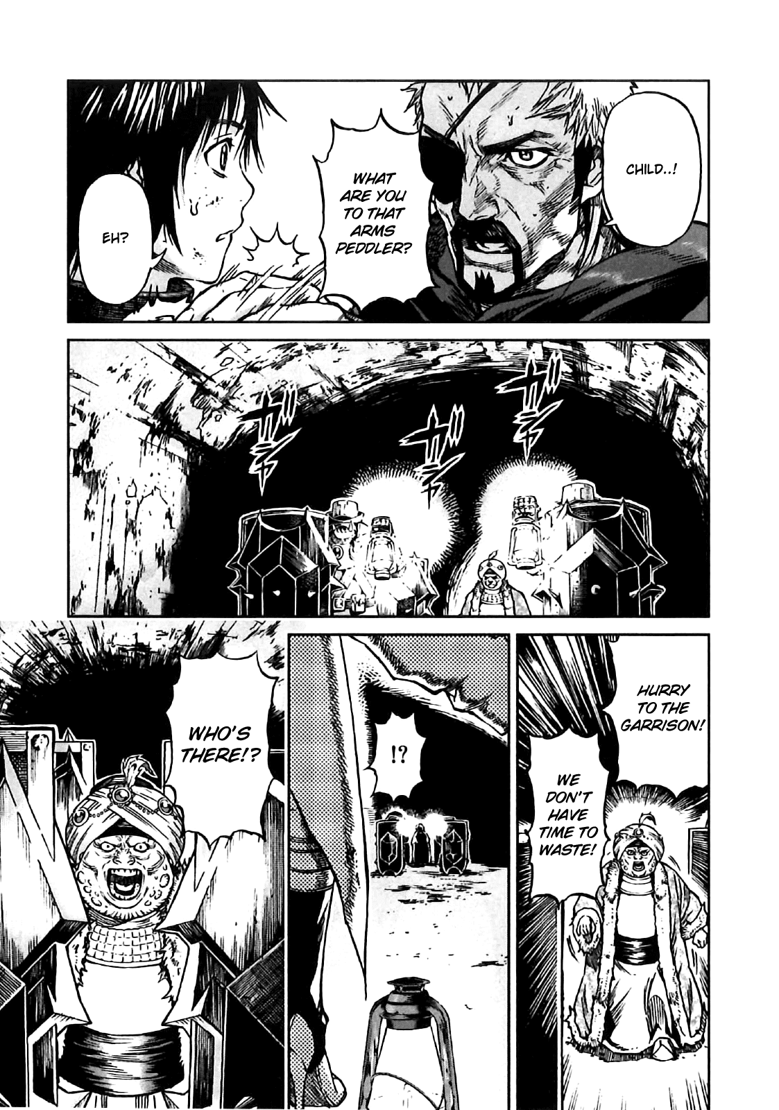 Kiba no Tabishounin - The Arms Peddler Chapter 10 page 19 - Chapter 10: Yuga's Castle 3