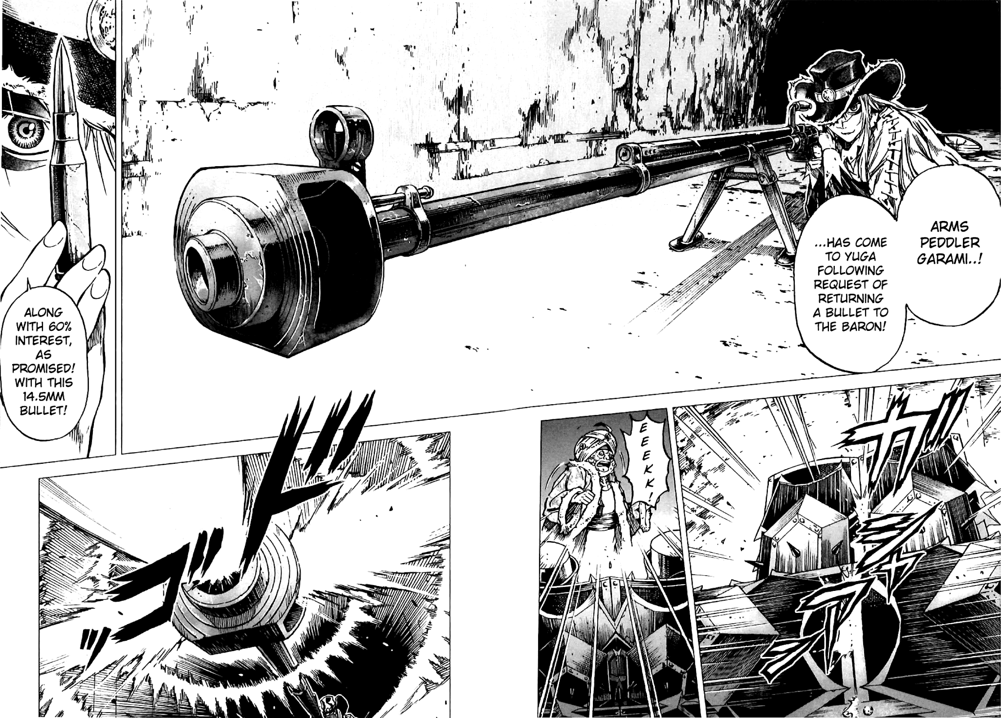 Kiba no Tabishounin - The Arms Peddler Chapter 10 page 22 - Chapter 10: Yuga's Castle 3