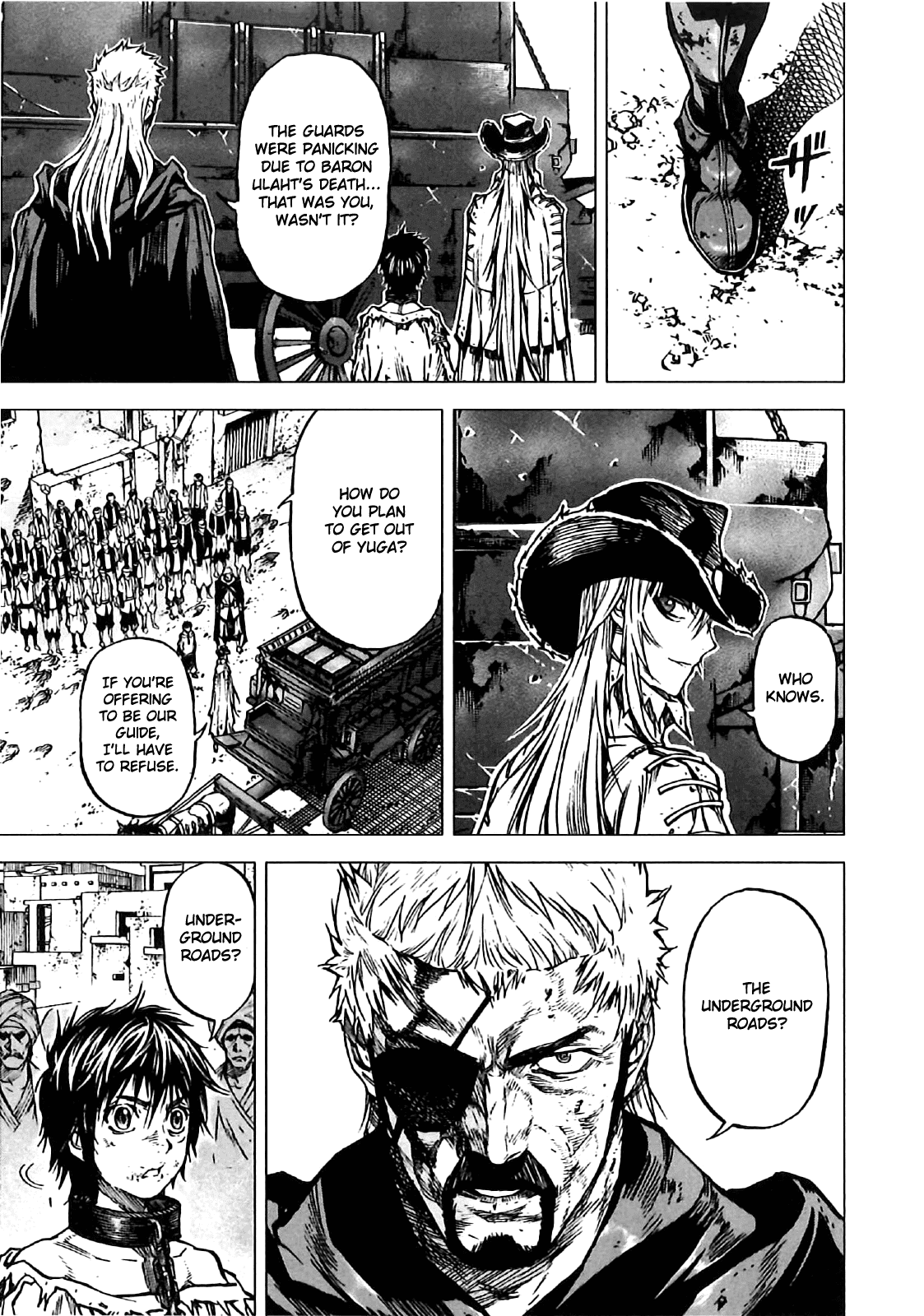 Kiba no Tabishounin - The Arms Peddler Chapter 11 page 14 - Chapter 11: Yuga's Castle 4