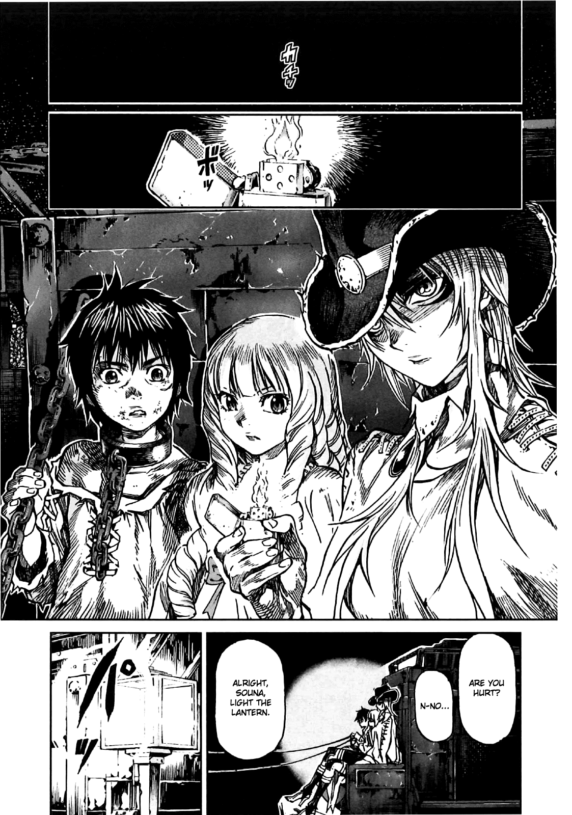 Kiba no Tabishounin - The Arms Peddler Chapter 13 page 1 - Chapter 13: Deep Underground 1