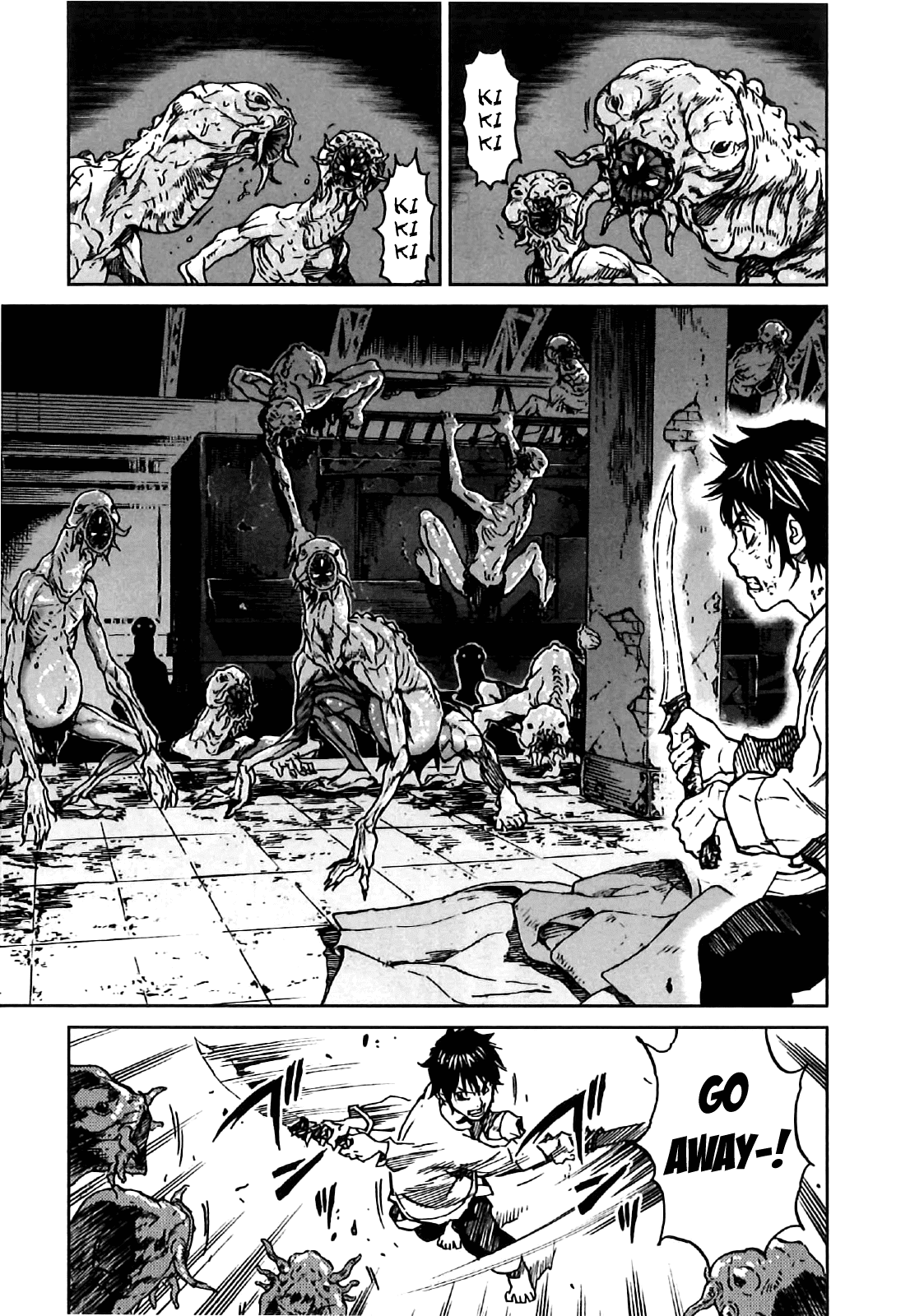 Kiba no Tabishounin - The Arms Peddler Chapter 13 page 12 - Chapter 13: Deep Underground 1