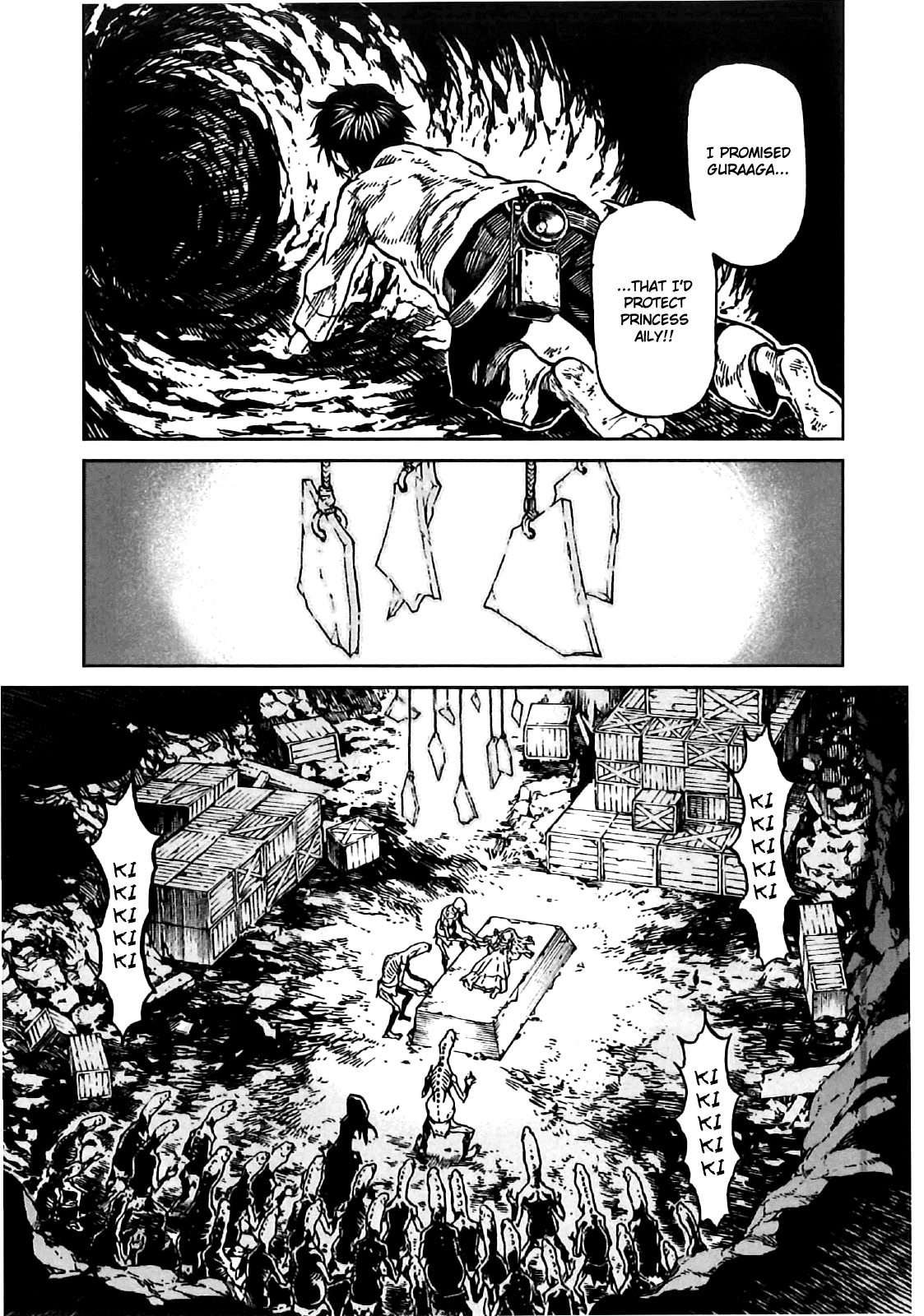 Kiba no Tabishounin - The Arms Peddler Chapter 13 page 18 - Chapter 13: Deep Underground 1