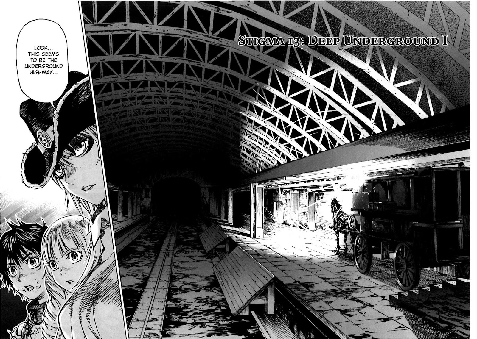 Kiba no Tabishounin - The Arms Peddler Chapter 13 page 2 - Chapter 13: Deep Underground 1
