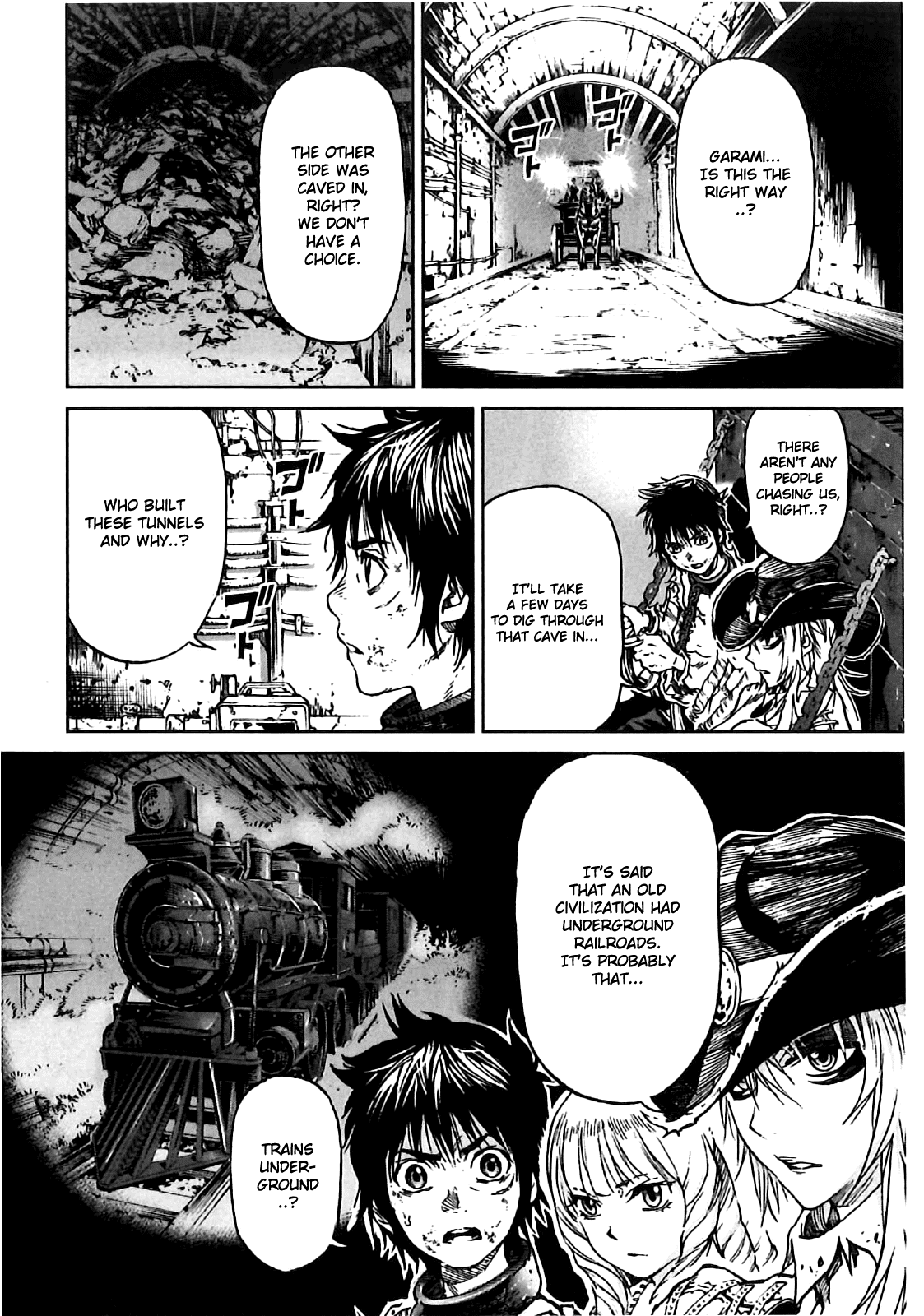 Kiba no Tabishounin - The Arms Peddler Chapter 13 page 3 - Chapter 13: Deep Underground 1