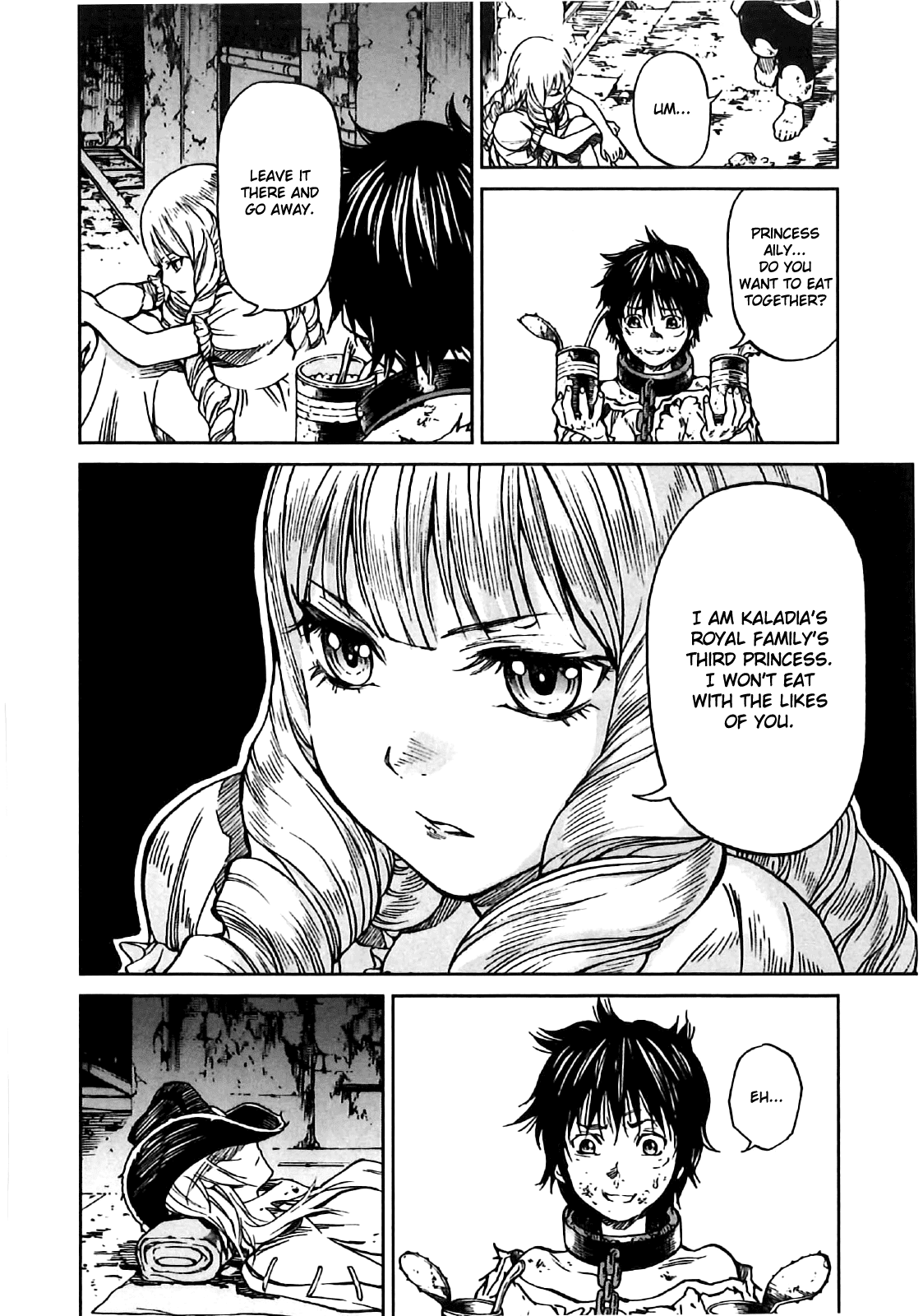 Kiba no Tabishounin - The Arms Peddler Chapter 13 page 7 - Chapter 13: Deep Underground 1