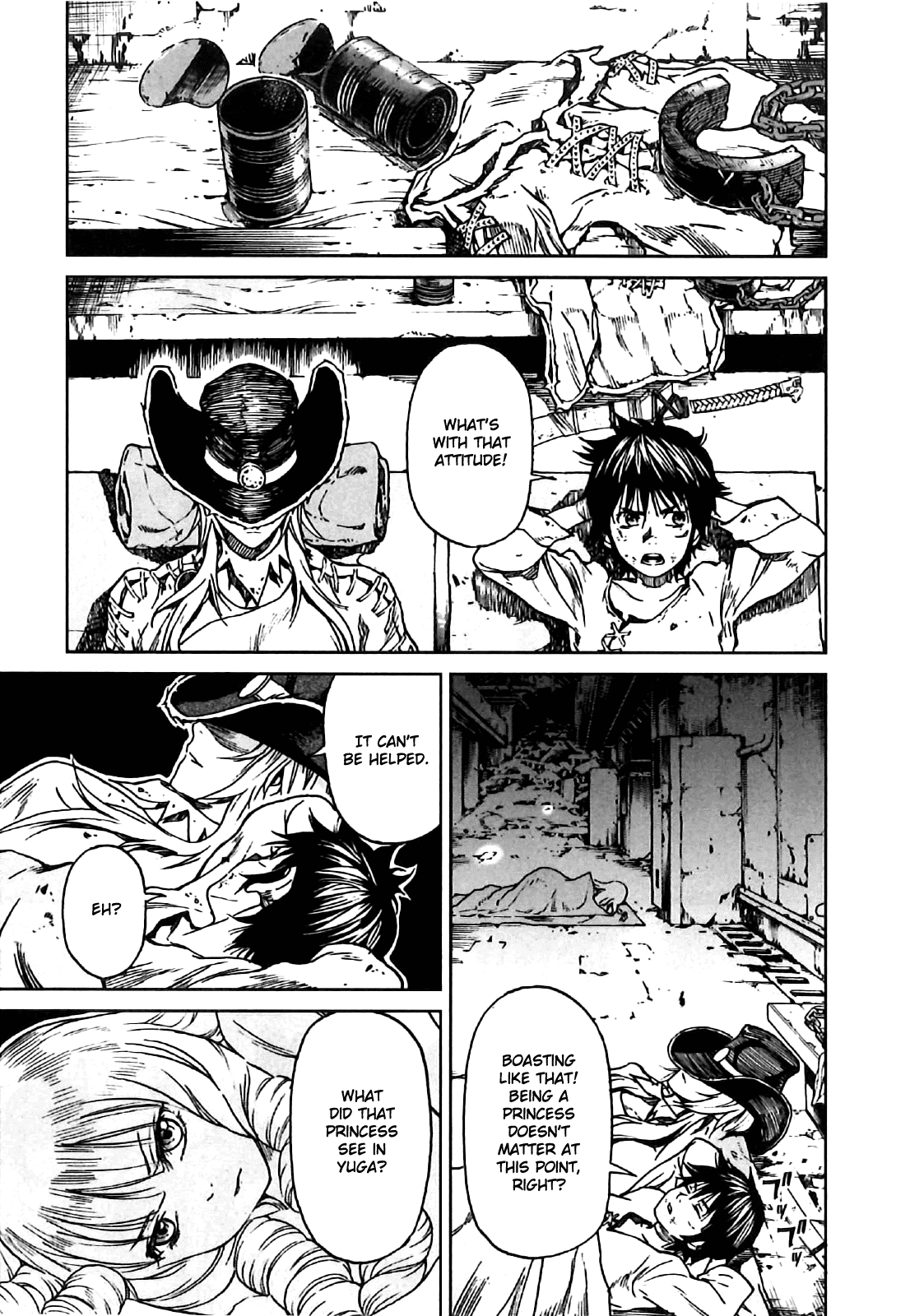 Kiba no Tabishounin - The Arms Peddler Chapter 13 page 8 - Chapter 13: Deep Underground 1