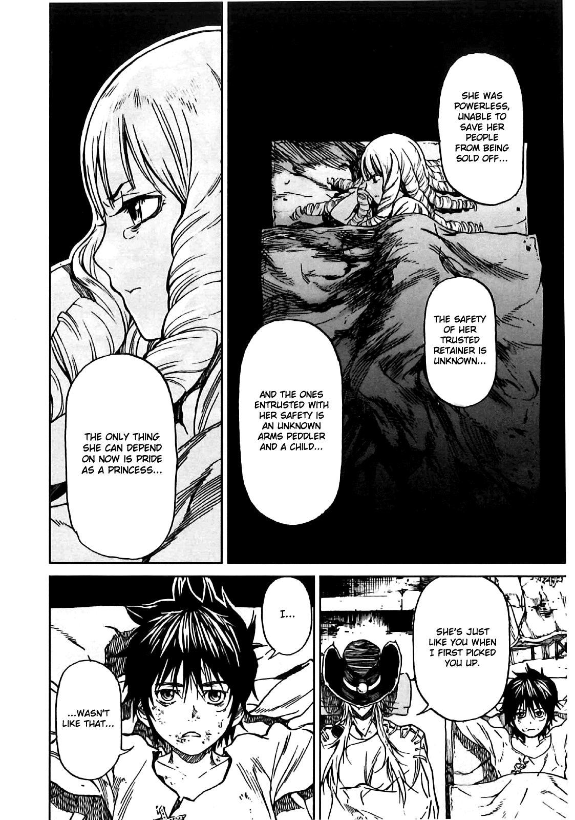Kiba no Tabishounin - The Arms Peddler Chapter 13 page 9 - Chapter 13: Deep Underground 1