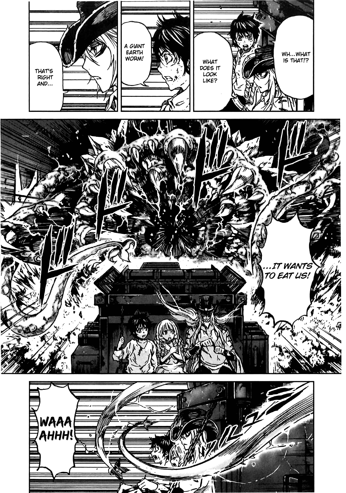 Kiba no Tabishounin - The Arms Peddler Chapter 14 page 13 - Chapter 14: Deep Underground 2