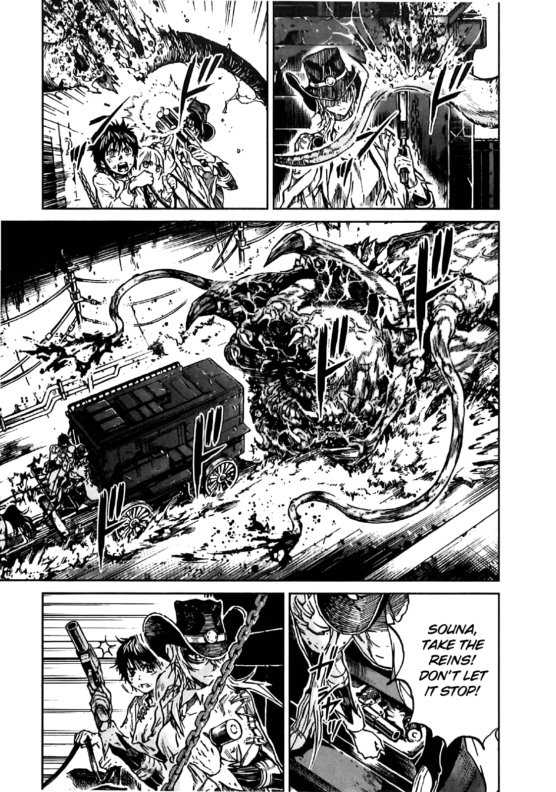 Kiba no Tabishounin - The Arms Peddler Chapter 14 page 14 - Chapter 14: Deep Underground 2