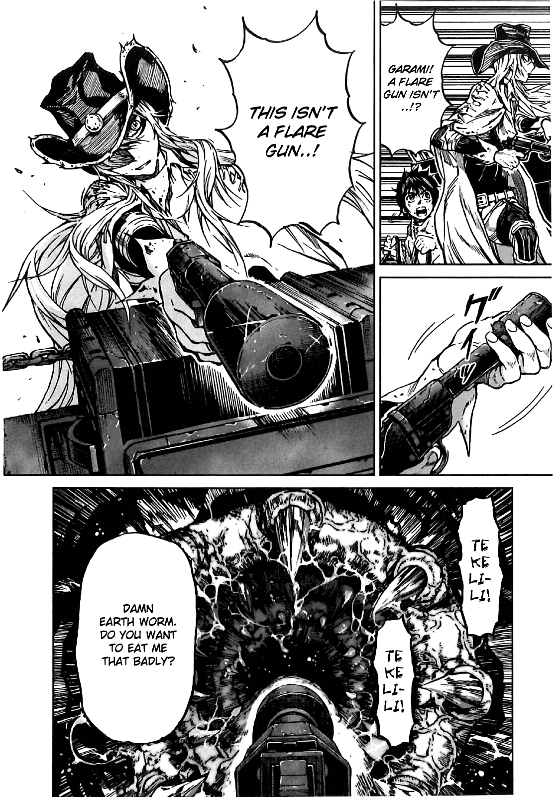 Kiba no Tabishounin - The Arms Peddler Chapter 14 page 15 - Chapter 14: Deep Underground 2