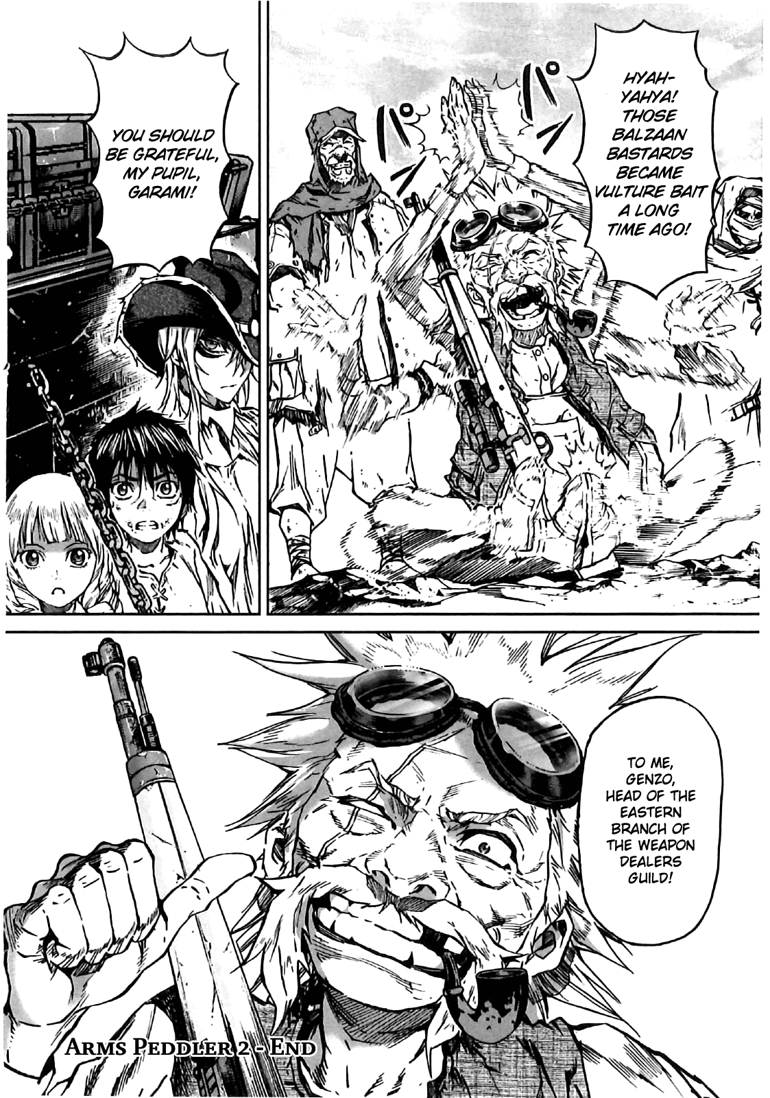 Kiba no Tabishounin - The Arms Peddler Chapter 14 page 27 - Chapter 14: Deep Underground 2