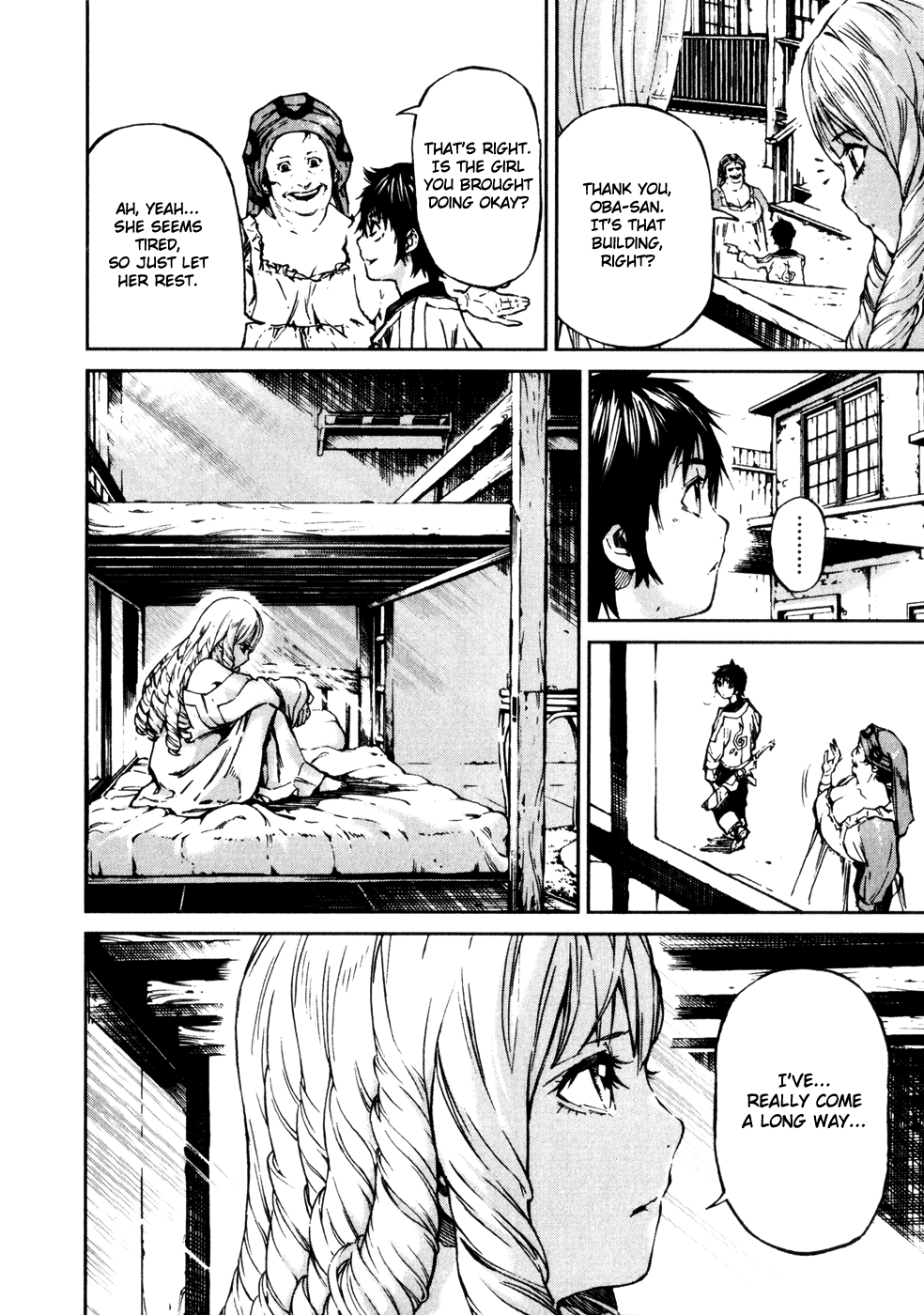 Kiba no Tabishounin - The Arms Peddler Chapter 15 page 16 - Chapter 15: Illusionary Corridor 1