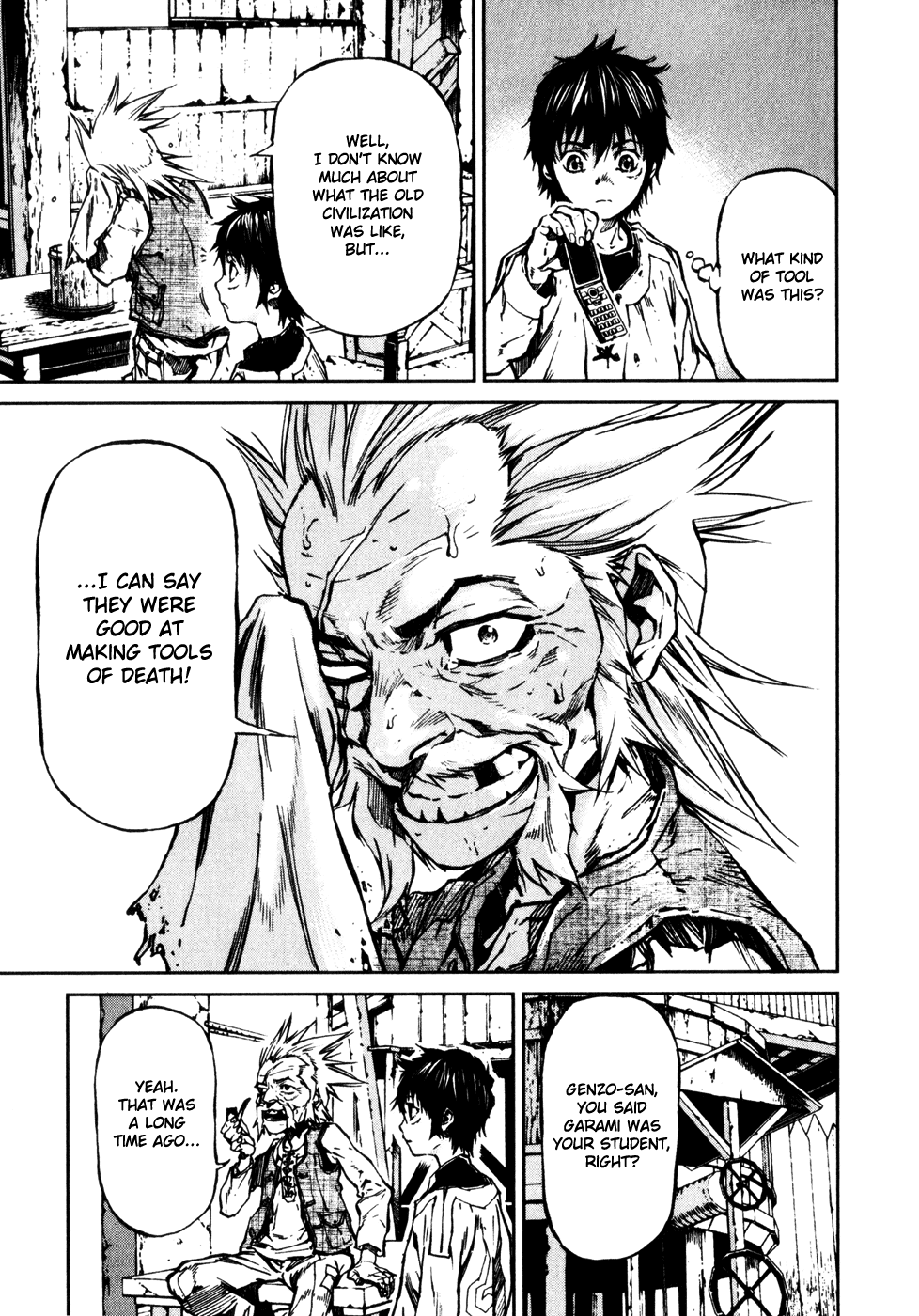 Kiba no Tabishounin - The Arms Peddler Chapter 15 page 21 - Chapter 15: Illusionary Corridor 1