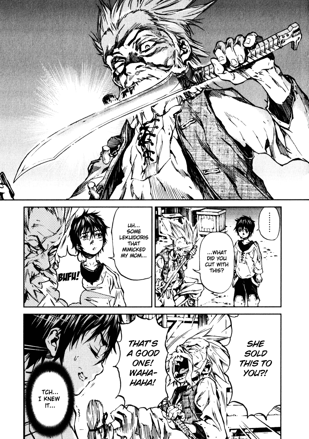 Kiba no Tabishounin - The Arms Peddler Chapter 15 page 23 - Chapter 15: Illusionary Corridor 1