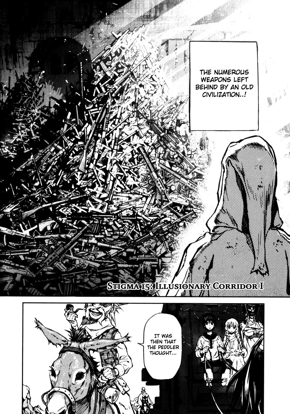 Kiba no Tabishounin - The Arms Peddler Chapter 15 page 6 - Chapter 15: Illusionary Corridor 1