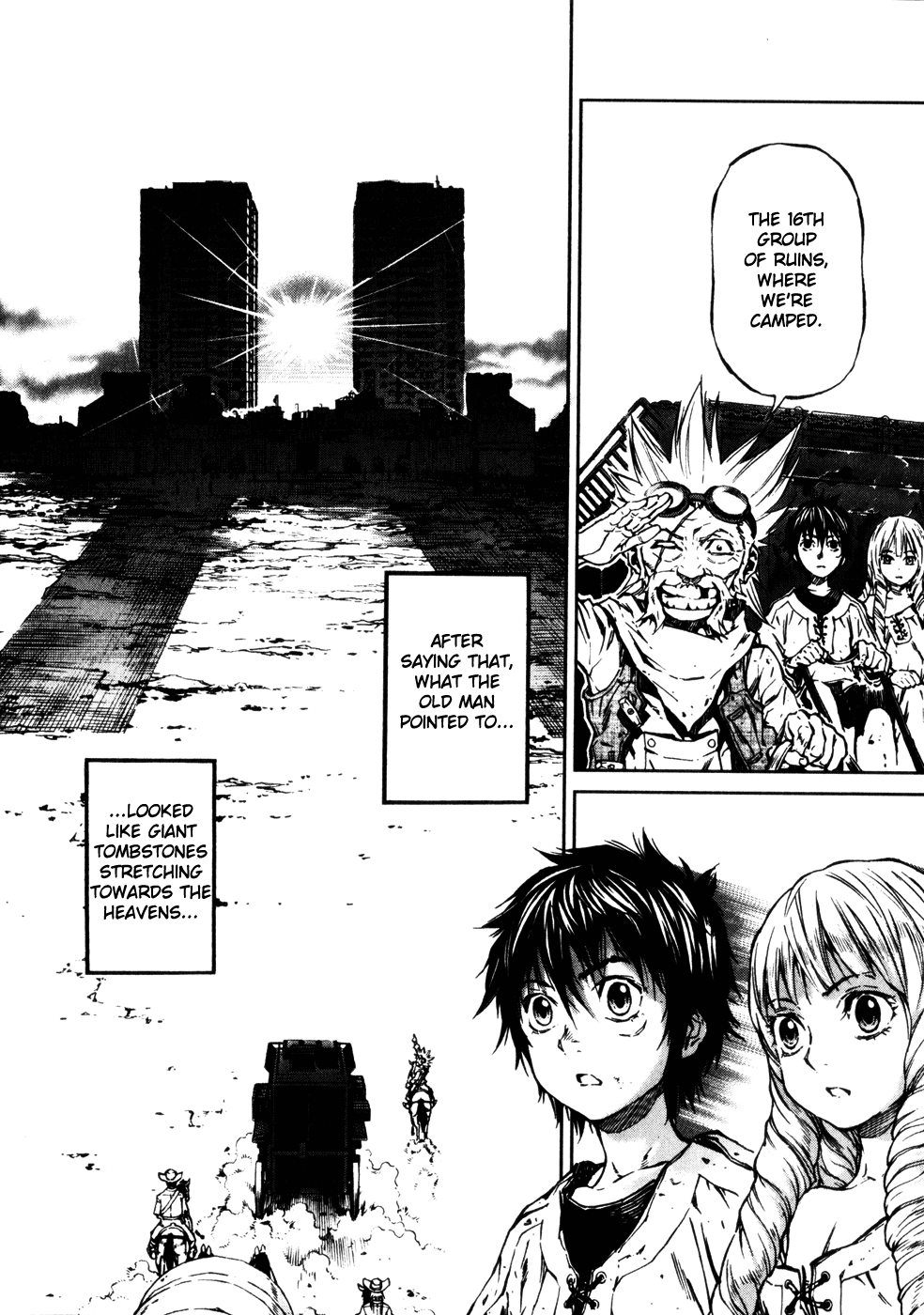 Kiba no Tabishounin - The Arms Peddler Chapter 15 page 8 - Chapter 15: Illusionary Corridor 1