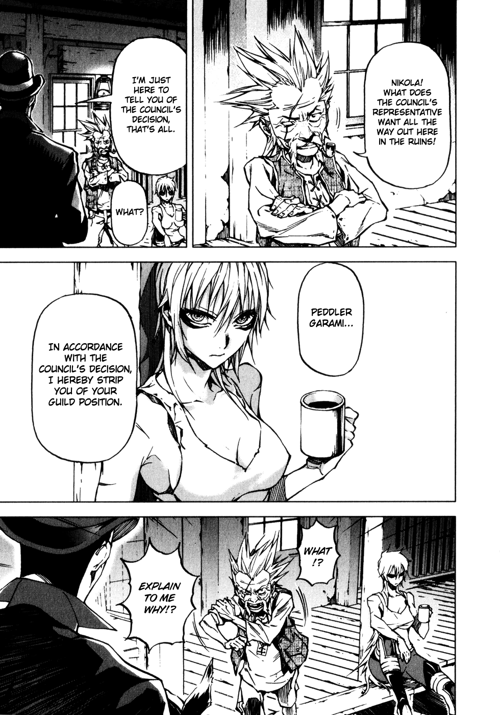 Kiba no Tabishounin - The Arms Peddler Chapter 17 page 25 - Chapter 17: Illusionary Corridor 3