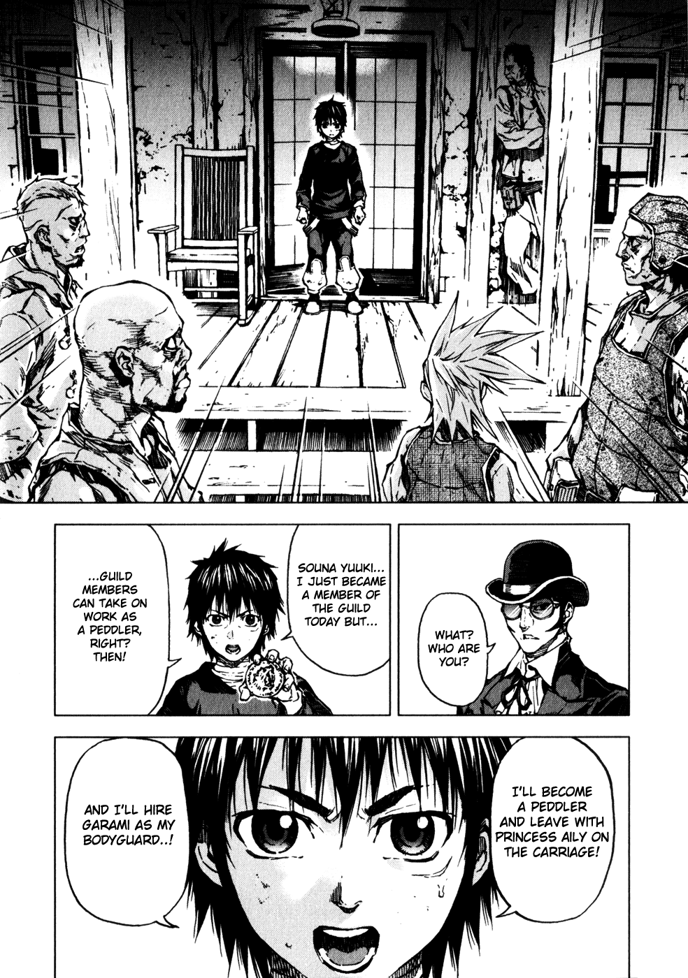 Kiba no Tabishounin - The Arms Peddler Chapter 18 page 10 - Chapter 18: Bounty Hunting 1