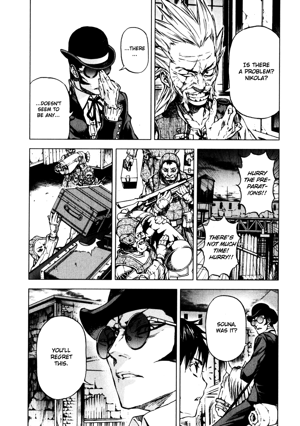 Kiba no Tabishounin - The Arms Peddler Chapter 18 page 12 - Chapter 18: Bounty Hunting 1