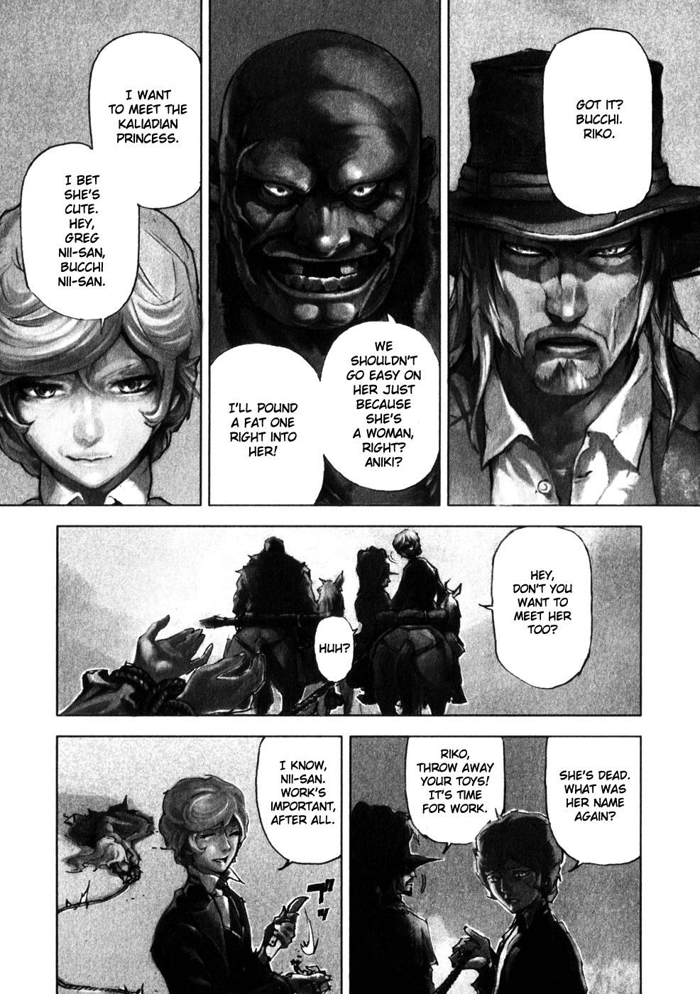Kiba no Tabishounin - The Arms Peddler Chapter 18 page 3 - Chapter 18: Bounty Hunting 1