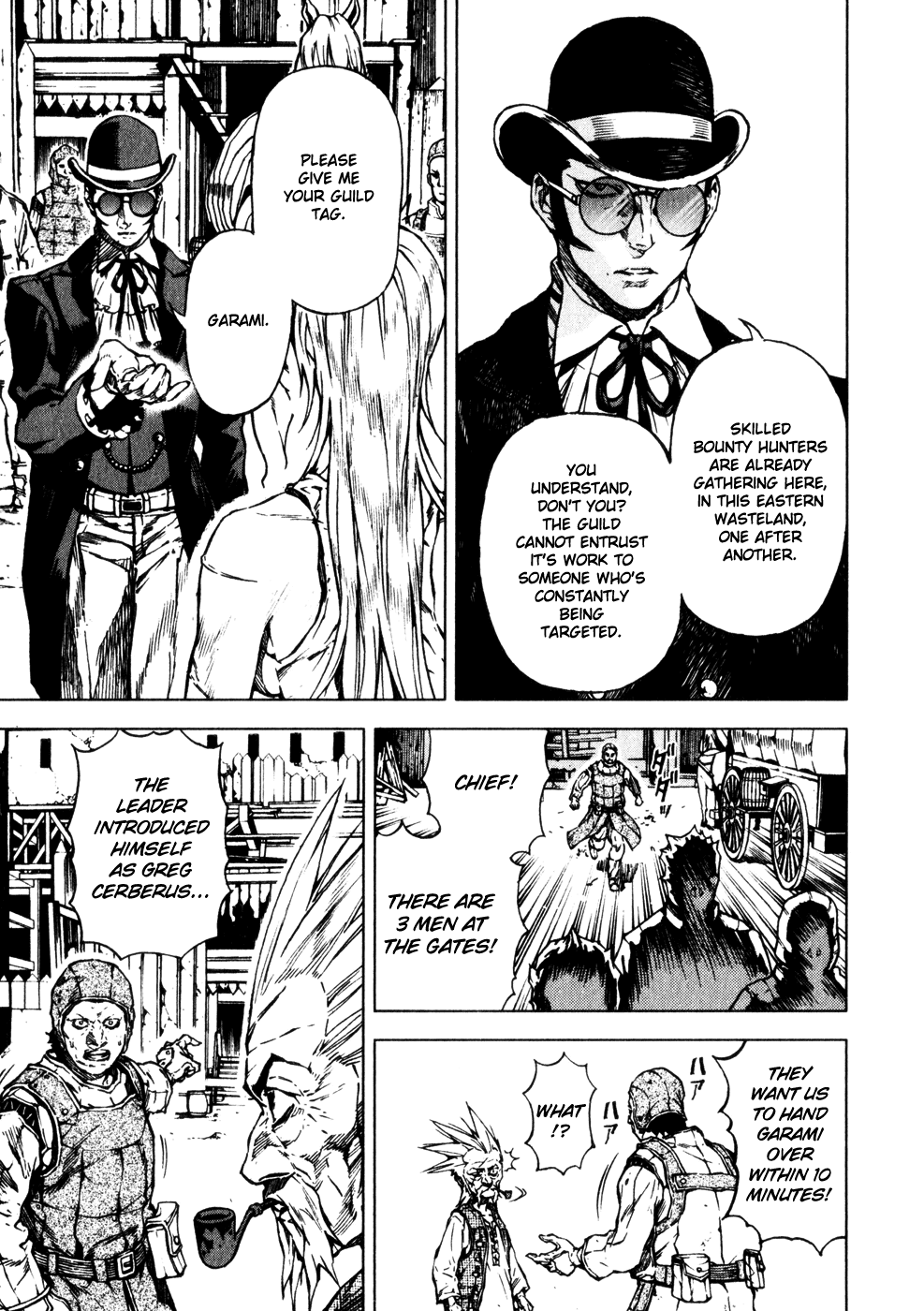 Kiba no Tabishounin - The Arms Peddler Chapter 18 page 7 - Chapter 18: Bounty Hunting 1