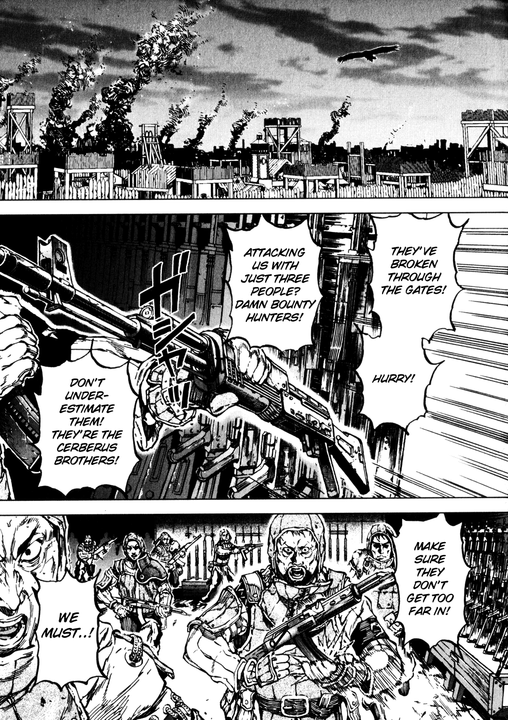 Kiba no Tabishounin - The Arms Peddler Chapter 19 page 1 - Chapter 19: Bounty Hunting 2