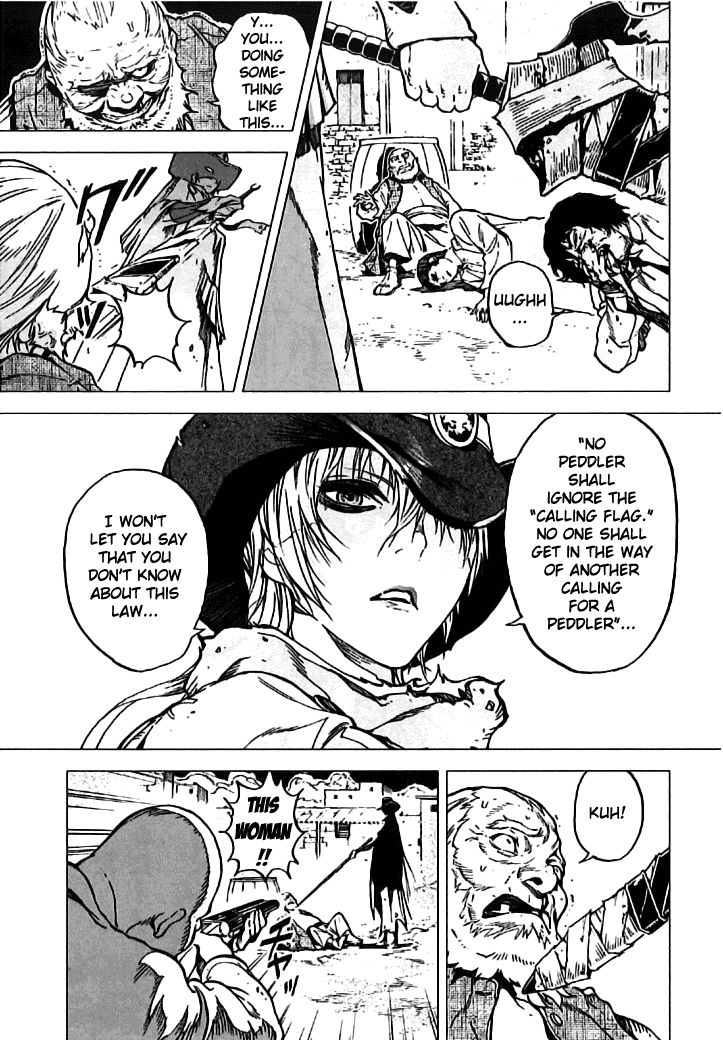 Kiba no Tabishounin - The Arms Peddler Chapter 2 page 11 - Chapter 2: The Water God's Village