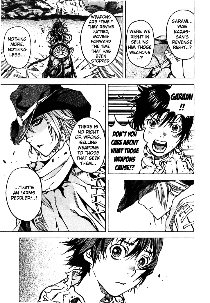 Kiba no Tabishounin - The Arms Peddler Chapter 2 page 34 - Chapter 2: The Water God's Village